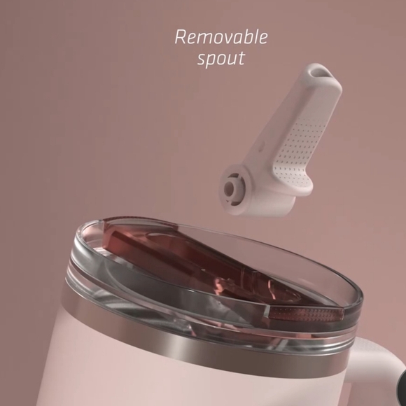 NWT STANLEY Quencher PROTOUR Flip Straw Tumbler, 30 OZ- Rose Quartz Fade - Picture 2 of 7